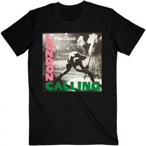 The Clash Unisex T-Shirt: London Calling (Black) (Medium)