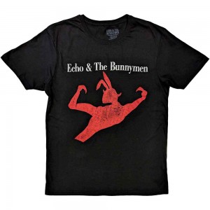 Echo & The Bunnymen Unisex T-Shirt: Creature (Black) (Medium)