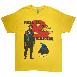 Eric B. & Rakim Unisex T-Shirt: Don´t Sweat (Yellow) (X-Large)