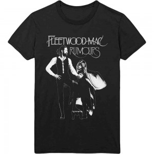 Fleetwood Mac Unisex T-Shirt: Rumours (Black) (X-Large)