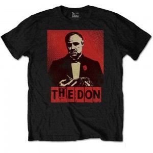 The Godfather Unisex T-Shirt: The Don (Black) (Large)