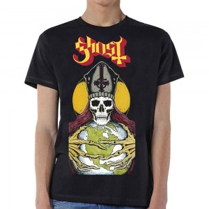 Ghost Unisex T-Shirt: Blood Ceremony (Black) (X-Large)