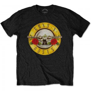 Guns N´ Roses Unisex T-Shirt: Classic Logo (Black) (X-Large)