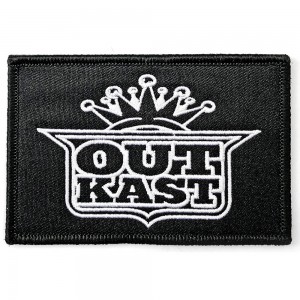 OUTKAST IMPERIAL CROWN LOGO WOVEN PATCH