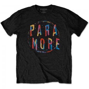 Paramore Unisex T-Shirt: Spiral (Black) (Medium)