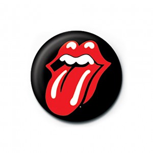 ROLLING STONES- LIPS PINBADGE