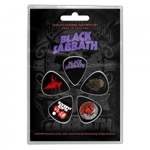 BLACK SABBATH PURPLE LOGO RETAIL PACKED PLECTRUM PACK