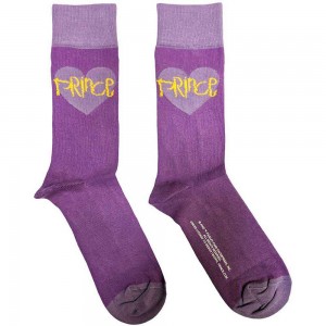 Prince Unisex Ankle Socks: Purple Heart (Purple) (UK Size 7 - 11)