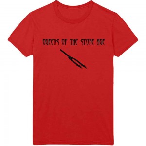 QUEENS OF THE STONE AGE DEAF SONGS UNISEX RED XL