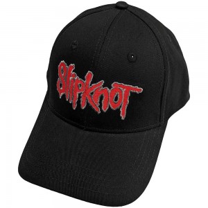 Slipknot Unisex Baseball Cap: Text Logo (Black)