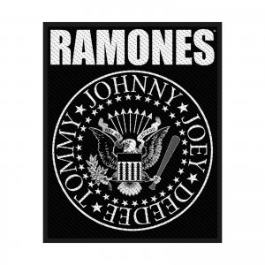 RAMONES CLASSIC SEAL RETAIL PACKAGED PATCH