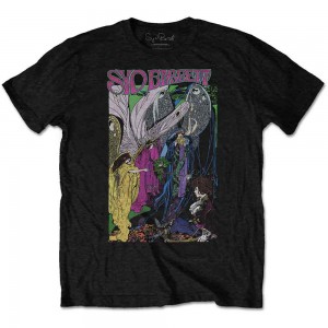 Syd Barrett Unisex T-Shirt: Fairies (Black) (Medium)