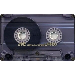 JVC UFII-60 CHROME CASSETTE