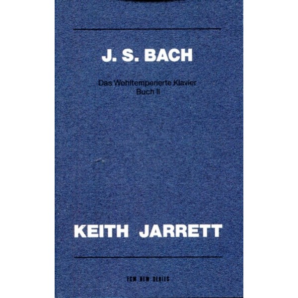 Keith Jarrett - J.S. Bach: Das Wohltemperierte Klavier, Buch II (1991) (Cassette)