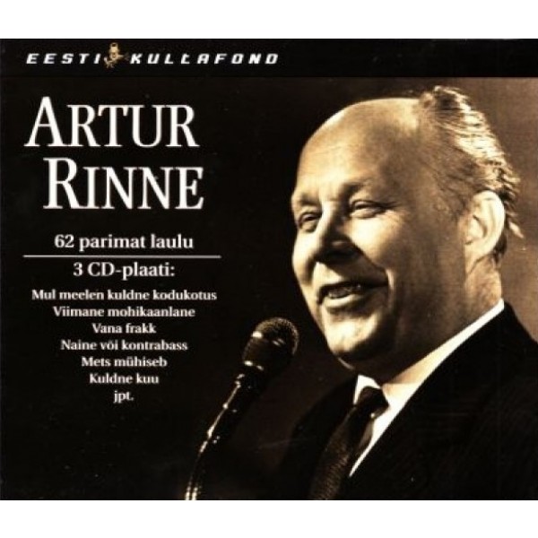 ARTUR RINNE-EESTI KULLAFOND (3CD)