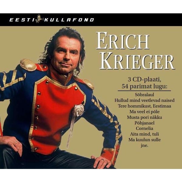 Erich Krieger - Eesti kullafond (3CD)