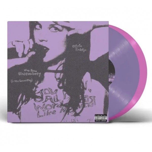 Olivia Rodrigo - Live From Glastonbury (A BBC Recording) (2025) (2x Magenta & Periwinkle Vinyl)