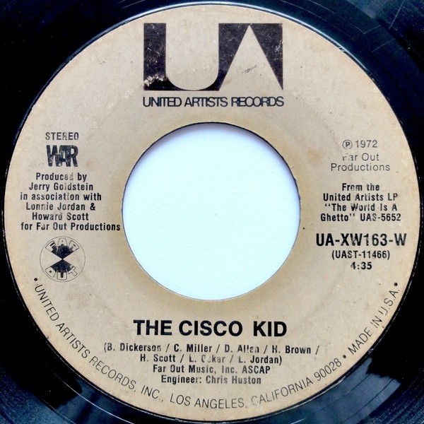 War - Cisco Kid (1973) (7-inch)
