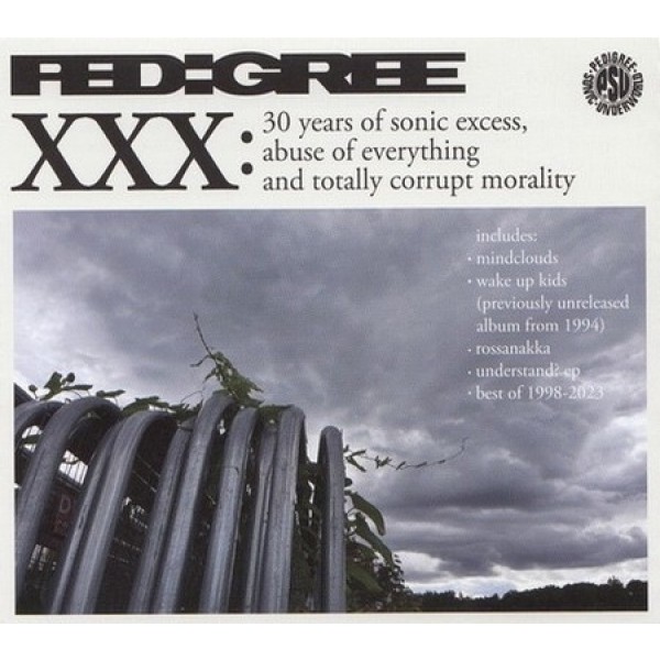 PEDIGREE-XXX: 30 YEARS OF SONIC EXCESS, ABUSE OF EVERYTHING AND TOTALLY CORRUPT MORALITY (4CD)