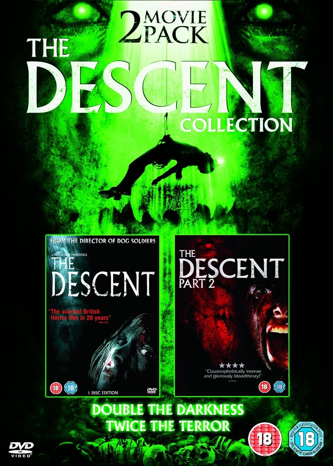 The Descent (2005) The Descent: Part (2009) (2x DVD)