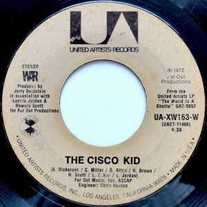 War - Cisco Kid (1973) (7-inch)