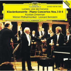 BEETHOVEN-PIANO CONCERTOS Nos. 3 & 4 (Krystian Zimerman, Wiener Philharmoniker, Leonard Bernstein) (CD)
