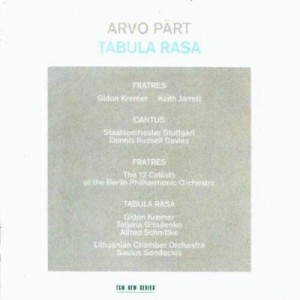 Arvo Pärt - Tabula Rasa (1984) (CD)