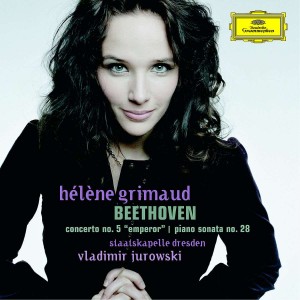 BEETHOVEN-CONCERTO No. 5 | PIANO SONATA No. 28 (Helene Grimaud, Staatskapelle Dresden, Vladimir Jurowski) (CD)