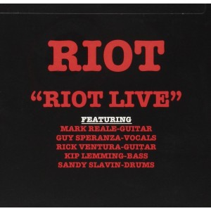 RIOT-RIOT LIVE (CD)