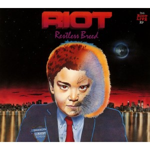 RIOT-RESTLESS BREED + RIOT LIVE (CD)