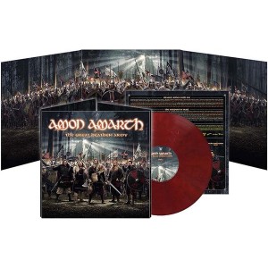 AMON AMARTH-GREAT HEATHEN ARMY (RED MARBLED VINYL)
