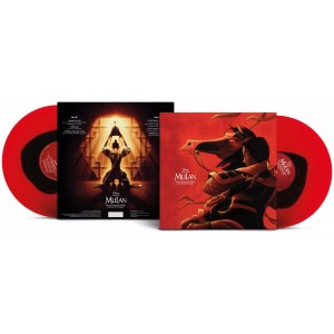VARIOUS ARTISTS-SONGS FROM MULAN (RUBY RED AND OBSIDIAN COLOURED VINYL)