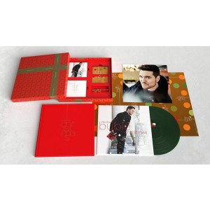 Michael Buble - Christmas (2011) (10th Anniversary Super Deluxe Box) (Green Vinyl + 2CD + DVD)