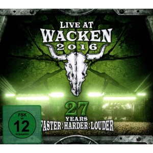 Various Artists - Live At Wacken 2016: 27 Years Faster Harder Louder (2CD + 2x Blu-ray)