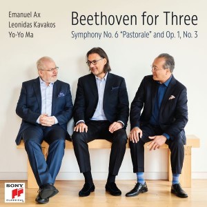 Ax/Kavakos/Yo - Yo Ma - Beethoven For Three: Symphony No. 6 "Pastorale" And Op. 1, No. 3 (CD)