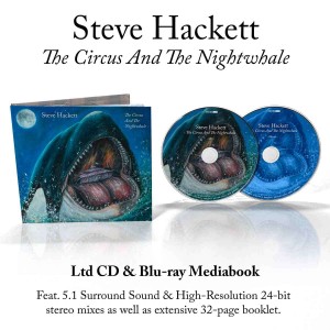 STEVE HACKETT-THE CIRCUS AND THE NIGHTWHALE (CD + BLU-RAY)