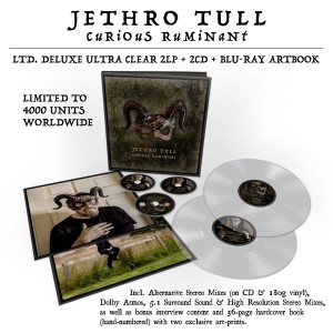 Jethro Tull - Curious Ruminant (2025) (Deluxe Artbook) (2x Clear Vinyl + 2CD + Blu-ray)
