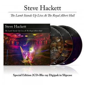 Steve Hackett - The Lamb Stands Up Live At The Royal Albert Hall 2024 (2CD + Blu-ray)