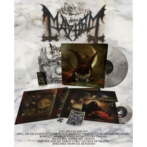 Mayhem - Liturgy Of Death (2026) (Clear/Black Marbled Vinyl + 7-inch)