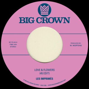 LES IMPRIMES-LOVE & FLOWERS / YOU (7´´ VINYL)