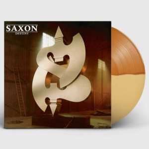 Saxon - Destiny (1988) (Gold Brown Split Vinyl)