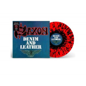 Saxon - Denim And Leather (1981) (40th Anniversary) (Splatter Vinyl)