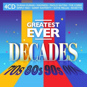 VARIOUS ARTISTS-GREATEST EVER DECADES (4CD)