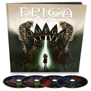 Epica - Omega Alive (2021) (Earbook) (3x Green Vinyl + DVD + Blu-ray)