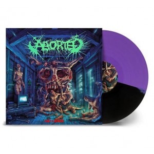 ABORTED-VAULT OF HORRORS (PURPLE/BLACK SPLIT VINYL)