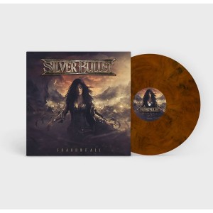 Silver Bullet - Shadowfall (2023) (Orange / Black Marbled Vinyl)
