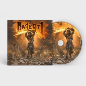 MAJESTY-BACK TO ATTACK (CD-DIGIPACK)
