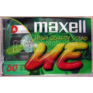 MAXELL UE-60 RECORDING CASSETTE
