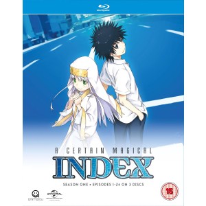 A Certain Magical Index Complete Season 1 Collection (Episodes 1-24)