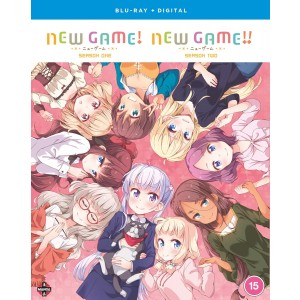 New Game! + New Game!!: Seasons 1 & 2 (2016) (4x Blu-ray)